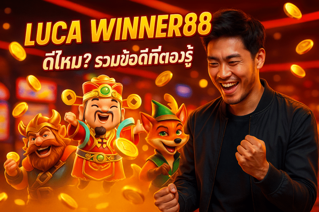 LUCA WINNER88 ดีไหม รวมข้อดีที่ต้องรู้