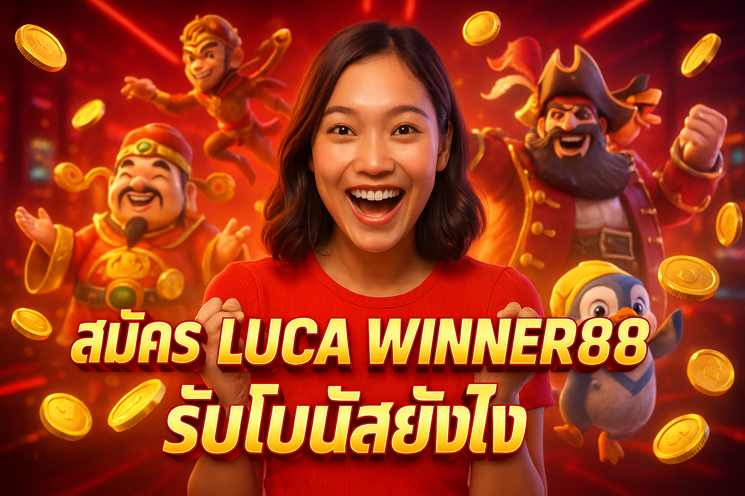 สมัคร LUCA WINNER88 รับโบนัสยังไง
