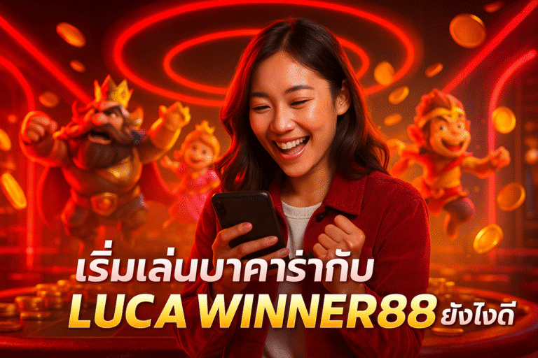 เริ่มเล่นบาคาร่ากับ LUCA WINNER88 ยังไงดี