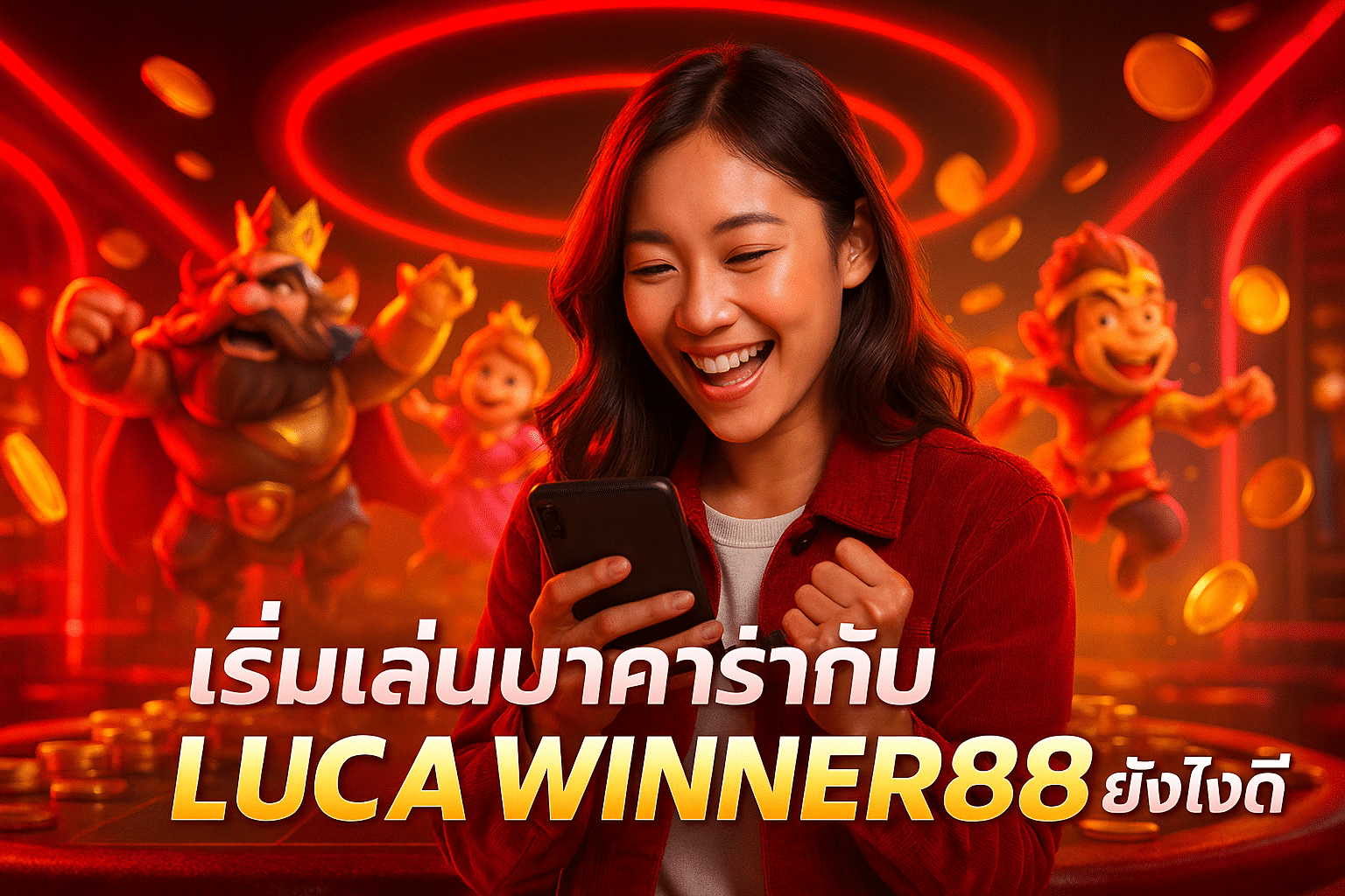 เริ่มเล่นบาคาร่ากับ LUCA WINNER88 ยังไงดี