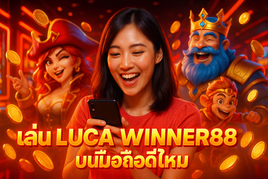 เล่น LUCA WINNER88 บนมือถือดีไหม